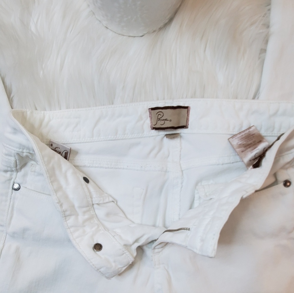 Paige peg straight white jeans - Picture 4 of 6